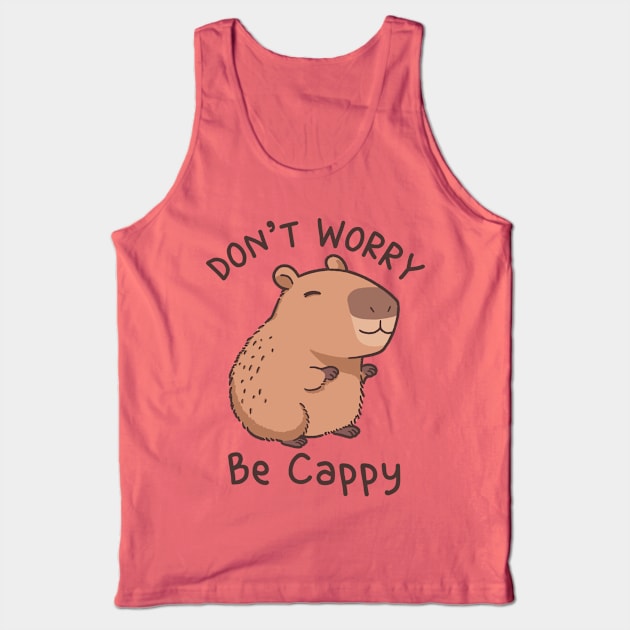 Don't worry be cappy Tank Top by FanFreak